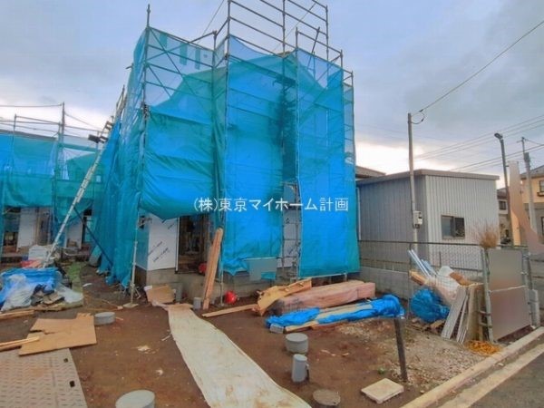 外観:現地外観写真（建築中）