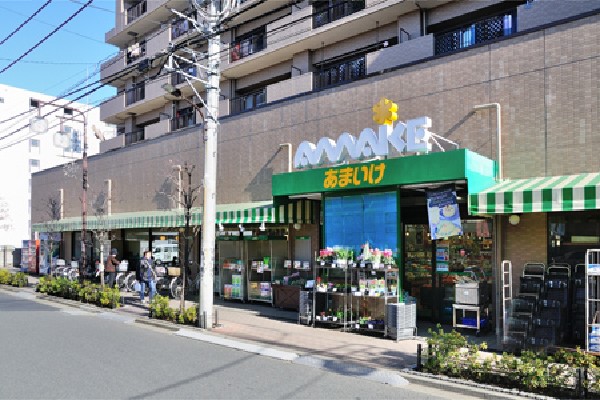 周辺環境:スーパーあまいけ小平店(新鮮でおいしい食品がお手頃価格で豊富に揃えられています。「小平」駅からも徒歩約4分と近いため訪れやすく、いつも多くの買い物客で賑わう地域の人気店となっています。)