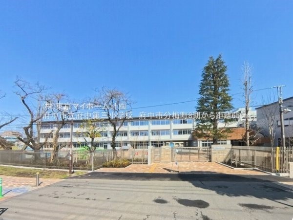 周辺環境:府中市立府中第三小学校