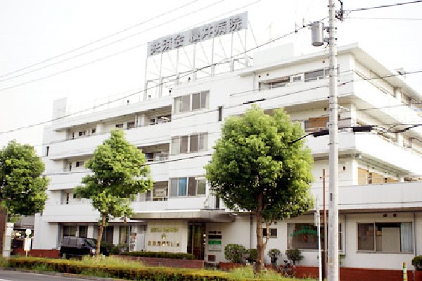 周辺環境:医療法人社団共済会共済会櫻井病院(内科、小児科、外科、整形外科など、地域に根付いた医療をめざしている病院です。)