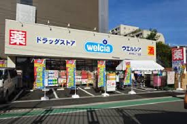 周辺環境:ウエルシア府中是政店