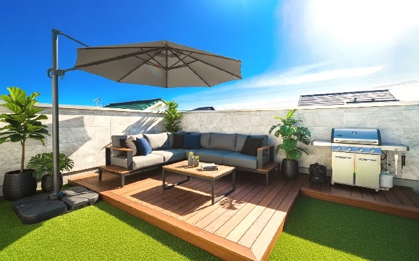 ルーフバルコニー（CGイメージ）