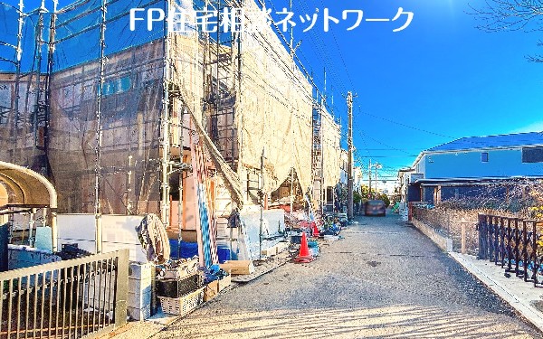 外観:現地外観写真（建築中）