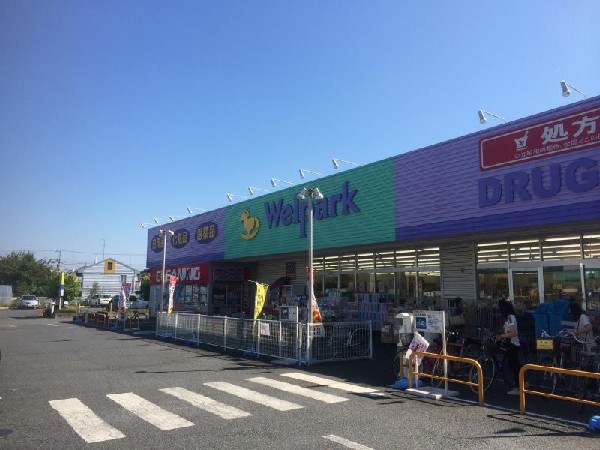 周辺環境:ウェルパーク小平花小金井店(薬局として医療品や日用品の取扱いだけでなく、様々なブランドの化粧品やコスメも取扱いのあるドラッグストアです。)