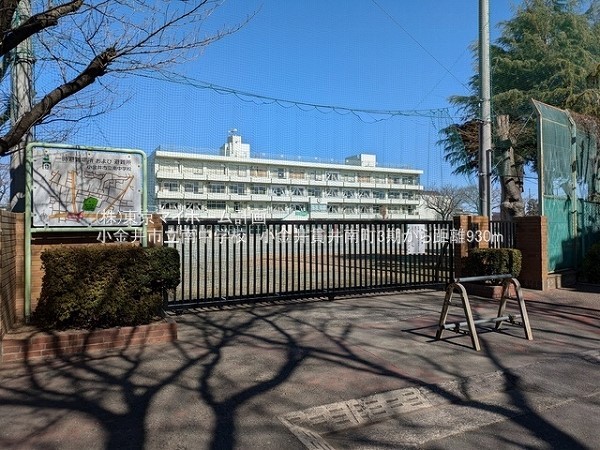 周辺環境:小金井市立南中学校