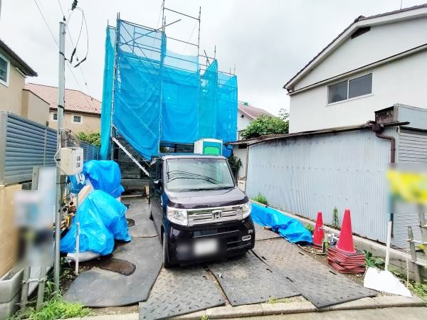 外観:現地外観写真（建築中）
