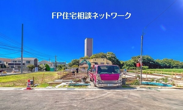外観:現地外観写真（建築中）