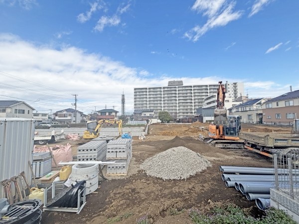 外観:現地外観写真（建築中）