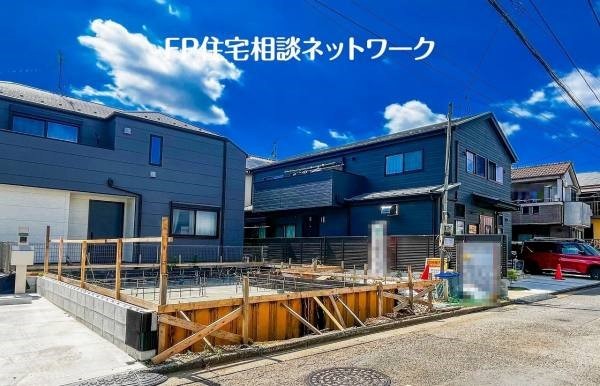 外観:現地外観写真（建築中）