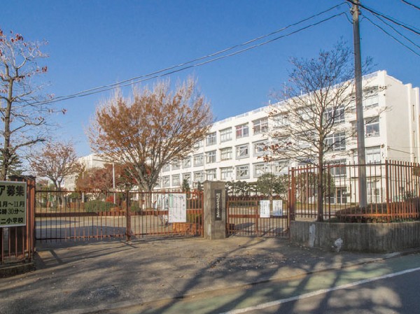 周辺環境:小金井市立小金井第二小学校(子供たちが「今日も登校してよかった」と思える学校を目指しています。心豊かな子供の育成・自分の頭で考え、自分の言葉で表現し、自ら判断し行動できる子供の育成に努めています。)