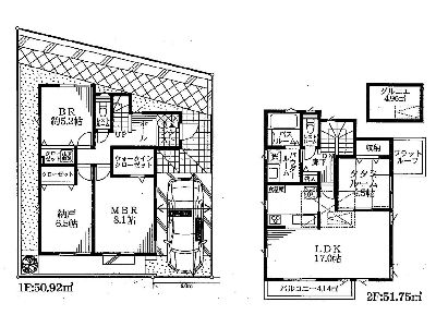 川崎市多摩区長沢1丁目　新築一戸建　4280万円　10号棟