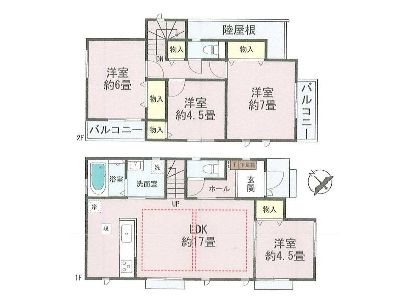 稲城市坂浜　新築一戸建　4290万円　C号棟