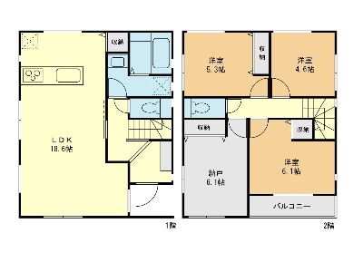 横浜市港北区富士塚2丁目　新築一戸建　6480万円　4号棟
