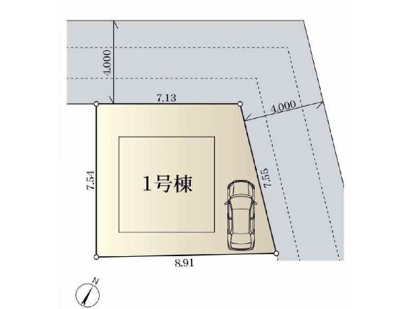 川崎市中原区小杉陣屋町2丁目　新築一戸建　3880万円