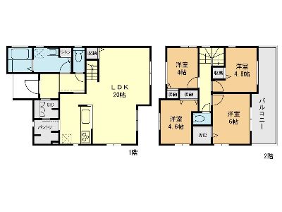横浜市都筑区加賀原1丁目　新築一戸建　6680万円　2号棟