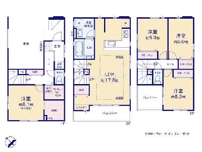 川崎市川崎区四谷下町　新築一戸建　5299万円