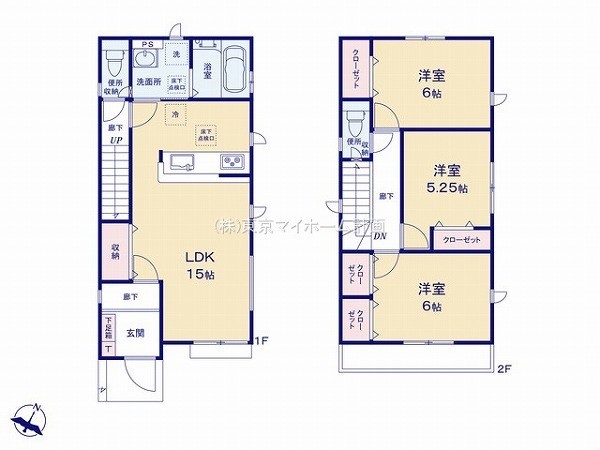 グラファーレ　立川市一番町2丁目　3698万円　2号棟