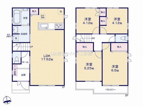 国立市泉3丁目　新築一戸建て　4390万円　G号棟