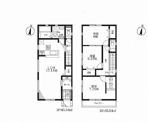 東村山市美住町2丁目　新築一戸建て　4280万円　4号棟